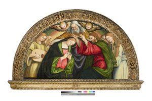 La coronación de la Virgen, 1508